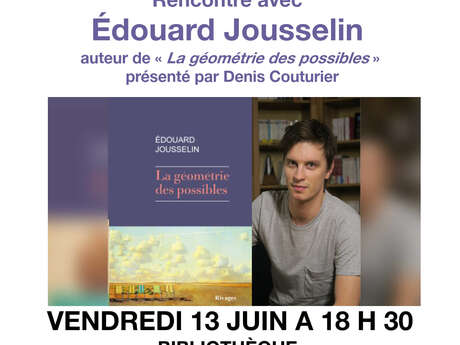 Autour du Croc' en livres : rencontre avec Édouard Jousselin