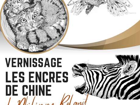 Exposition Philippe Rolland - Encres de Chine chez Les Fous de Ré