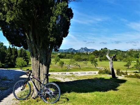 ORGON - Alpilles-Roquemartine à vélo : la variante d'Orgon