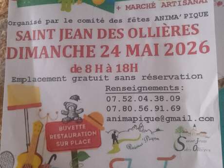 Vide greniers et marché artisannal