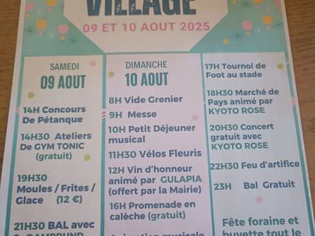 Fête du village