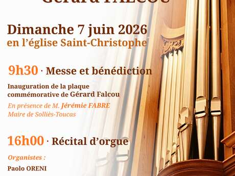 Inauguration de l'Orgue restauré et récital d'orgue