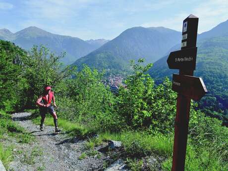 Parcours Station de trail n°3 - Village de Venanson - vert