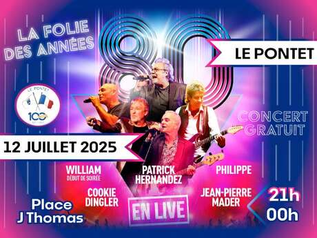 Concert "La folie des années 80"