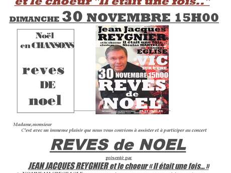 Concert "Rêves de Noël" avec J.J. Reygnier