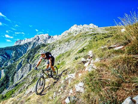 GTHA - Grande Traversée des Hautes-Alpes à VTT - [ section Champsaur ]