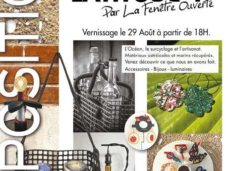Exposition "L'océan, le surcyclage et l'artisanat"