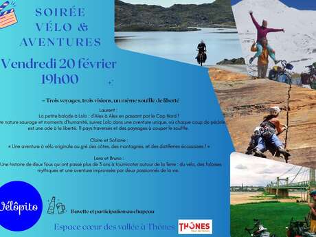 Soirée vélo & aventures