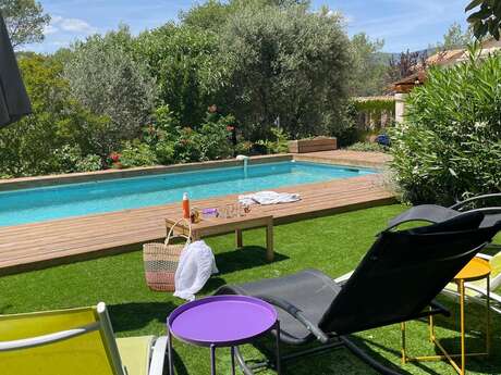 Übernachtung mit Frühstück: La Salamandre en Provence