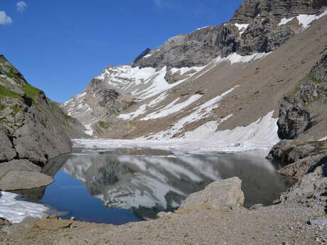 Itinéraire pédestre : Rando à la découverte du Lac des Chambres en 2 jours  - Etape 2 fin