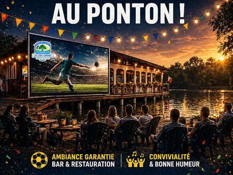 Match Angleterre - Ghana sur écran géant au Lac des Chênes