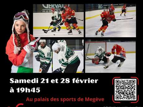 Megève - Le Mont Blanc Hockey - Match Passionnément Hockey