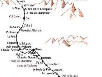 La Route Napoléon dans les Hautes-Alpes La Route Napoléon dans les Hautes-Alpes