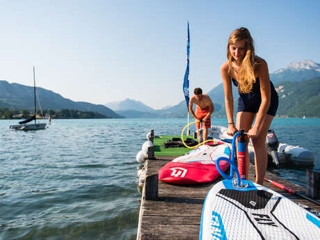 Pack Ride : 2h de privatisation bateau + 1 heure de paddle géant