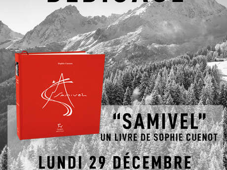 Séance de dédicace du livre "Samivel" de Sophie Cuenot