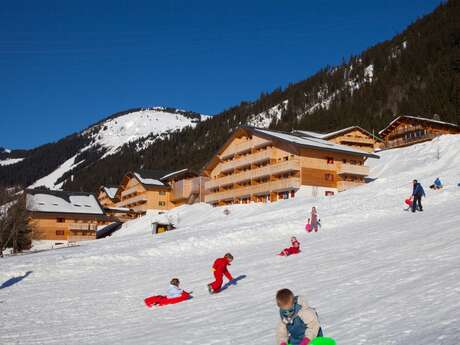 Sous Vonnes sledging run Sous Vonnes sledging run
