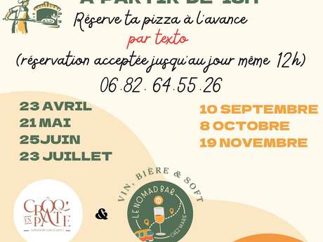 Soirées pizza au four à bois