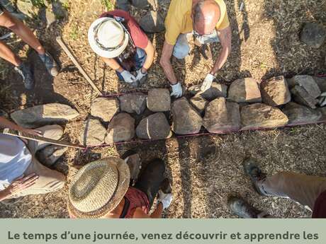 Journée d'initiation à la pierre sèche