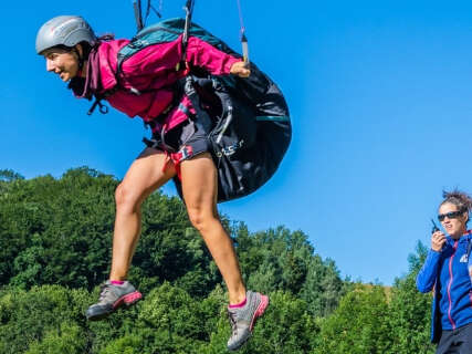 Prévol parapente