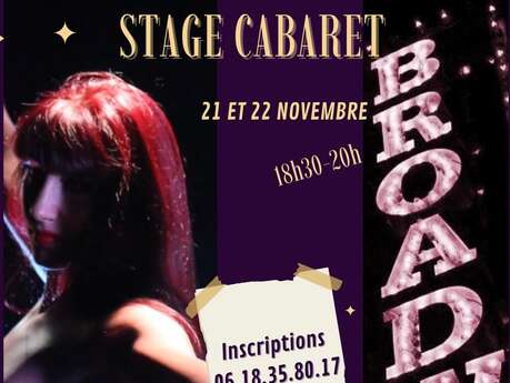 Stage de cabaret Stage de cabaret