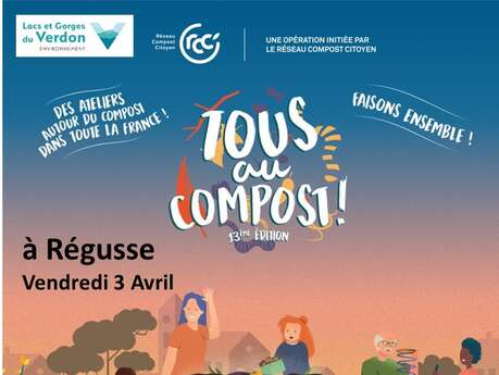 13e édition tous au compost à Régusse