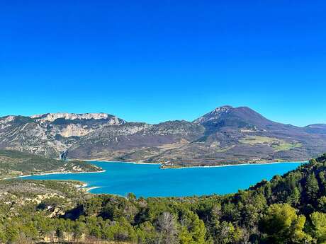 N°2 Bleu - Le Circuit des Lavandes (Circuit VTT Moustiers-Sainte-Marie)