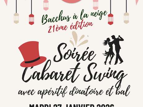 Soirée Cabaret Swing avec apéritif dinatoire et bal