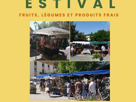 Marché estival