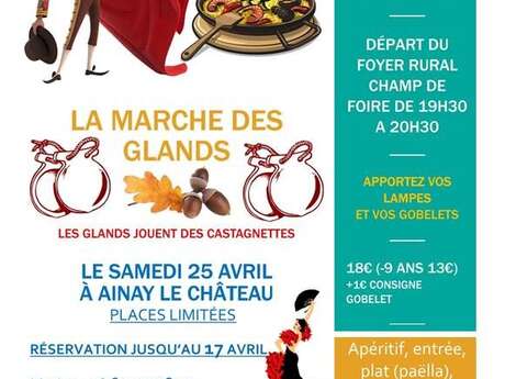 La marche des glands