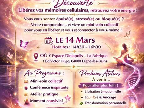 Conférence et Atelier Découverte