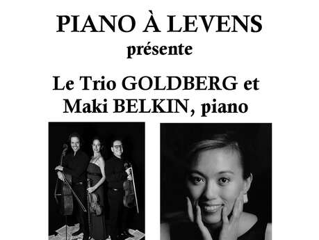 Concert Le Trio GOLDBERG et Maki BELKIN, piano