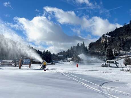Découverte de la neige du culture au Lioran