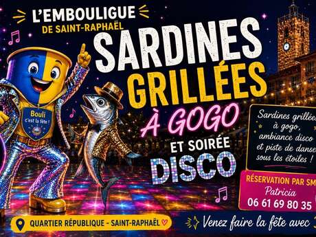 Sardines grillées à gogo