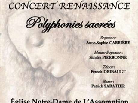 Concert Renaissance : Polyphonies sacrées