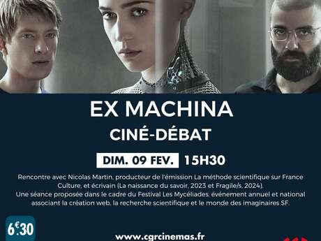 Ciné-débat - EX MACHINA Le 9 fév 2025