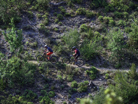 Site VTT FFC - Provence Verdon - Circuit 07 - Noir