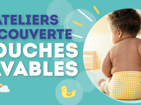 Atelier de découverte des couches lavables à Crolles