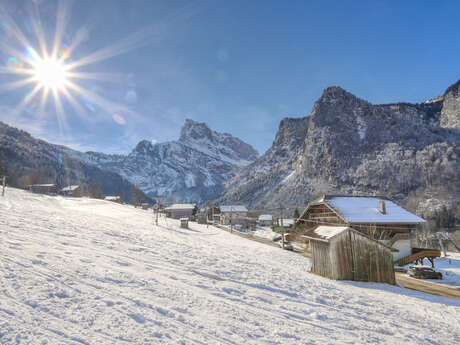 Itinéraire raquettes : Chalets des Coppons