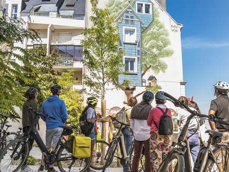 Échappées d'art - Discover the works of art by bike, downtown area