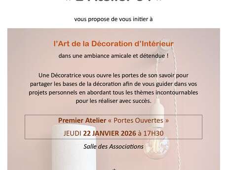 Ateliers de décoration pour adultes