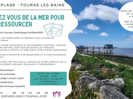 Sophrologie à la plage