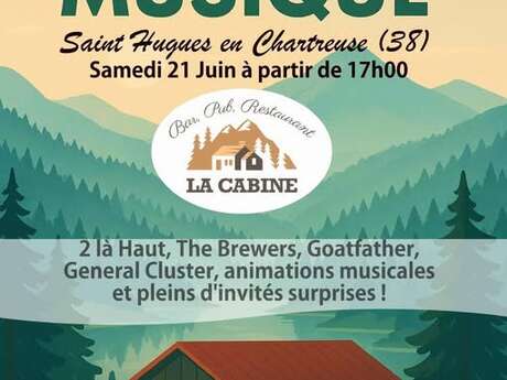 Fête de la musique à la Cabine