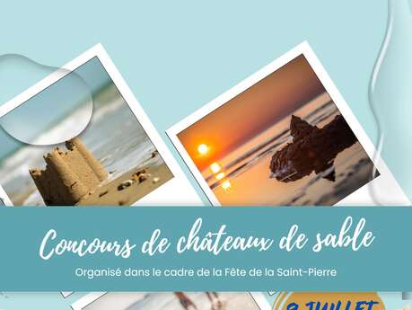 Concours châteaux de sable - Fête de la Saint-Pierre