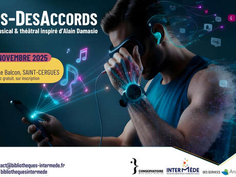 spectacle mêlant théâtre, musique et littérature de science-fiction.