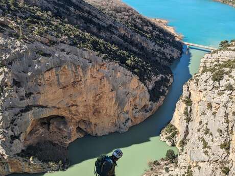 Journée d'initiation aux grandes voies dans les Gorges du Verdon avec Rock'n Wild