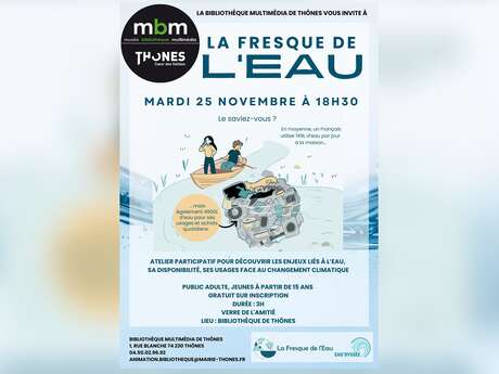 Atelier "Fresque de l'eau"