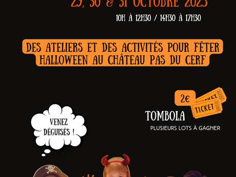 Halloween im Schloss Pas du Cerf