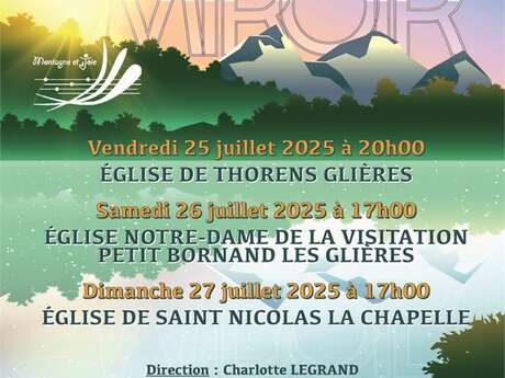 Montagne et joie, camp chantant