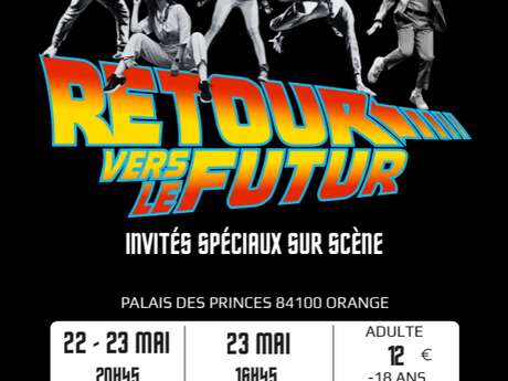 Spectacle Arts de rue 84 - Retour vers le futur