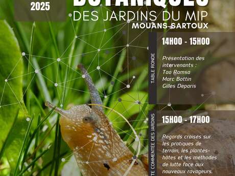 LES RENCONTRES BOTANIQUES DES JARDINS DU MIP